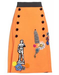 Юбка Dolce&Gabbana, оранжевый