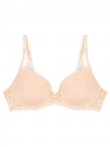 TRIUMPH Бюстгальтер-майка 'Amourette Spotlight' в пастельно-оранжевом цвете