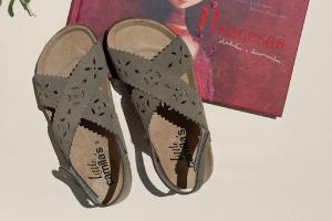 Сандалии Ruthie с регулируемым ремешком Little Camila'S, коричневый