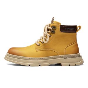 Eminu Ботинки Martin мужские коричневые/желтые