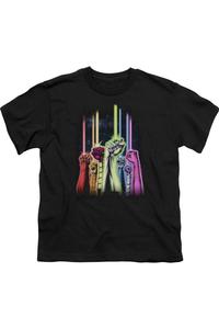 Футболка Green Lantern Rainbow Corps с коротким рукавом для детей Gildan