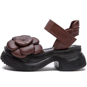 Римские сандалии 6,5 см женские MATA, Black