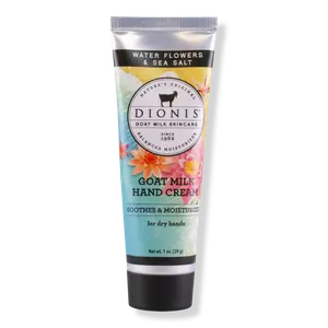 Крем для рук с козьим молоком Dionis, Water Flowers & Sea Salt