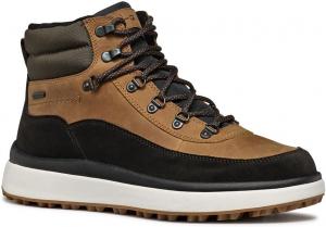 Мужские ботинки-крайние ботильоны Geox, Ochre Dk Coffee