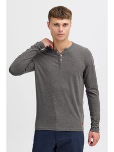 Рубашка с длинным рукавом !SOLID, серый