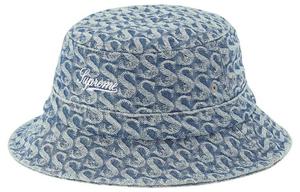 Supreme Монограмма Денимовая дробилка, Blue