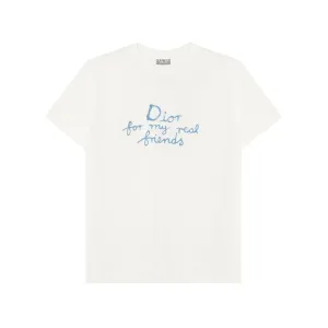 DIOR Футболка мужская белая