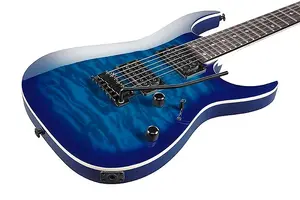 Электрогитара Ibanez GRGA120QA-TBB серии RGA, цвет Trans Blue Burst с профессиональной настройкой