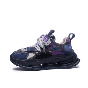 Кроссовки женские толстые низкие Sobb, оранжевый/красный