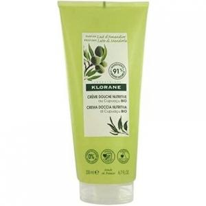 Крем для душа питательный с купуаном и органическим миндальным молочком 200мл, Klorane
