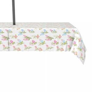 Водоотталкивающая, для наружного использования, 100 % полиэстер, 60x104 дюйма, цветы, выращенные в саду