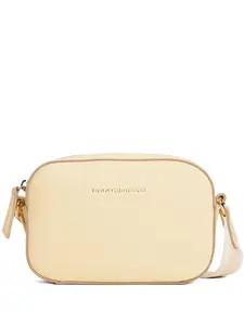 Сумка через плечо с тисненым логотипом Tommy Hilfiger, нейтральный