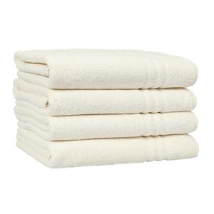 Linum Home Textiles Набор банных полотенец из турецкого хлопка из 4 предметов, цвет Cream