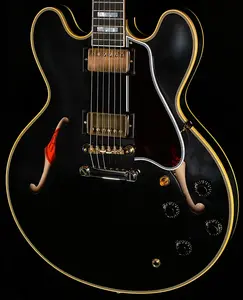 Gibson Custom Shop 1959 ES-355 Reissue Stop Bar VOS, Эбеновое дерево (547)