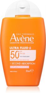 Солнцезащитный флюид Sun Ultra Fluid Radiance Avène, spf 50+ 50 мл