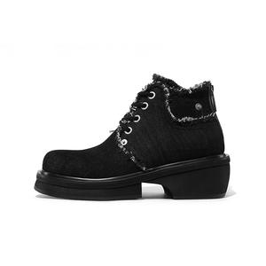 Мужские повседневные ботинки Unisex Black Kami Anger