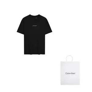 Футболка с логотипом Calvin Klein, черный