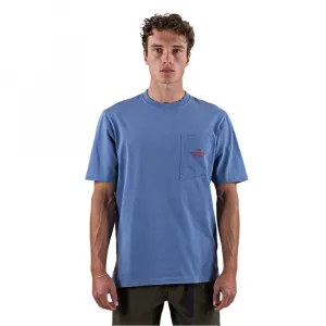 Футболка с коротким рукавом The Mountain Studio Pocket, синий