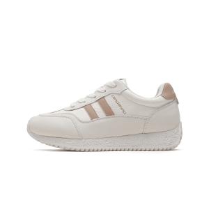 Низкие повседневные туфли женские CARDANRO, White Apricot