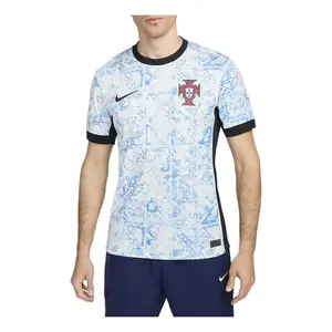 Футболка Португалия стадион выездная реплика футбольная майка Nike, синий