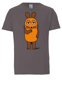Футболка Logoshirt s Die Sendung mit der Maus, серый