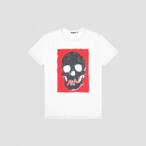 Футболка Antony Morato MMKS02136-FA100227-1000 Slim Fit, белый