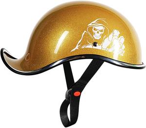 Шлем мотоциклетный SDFGDFD, золотой