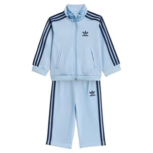 Спортивный костюм ADIDAS ORIGINALS Firebird, темно-синий/светло-синий