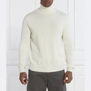 Водолазка стандартного кроя с добавлением шерсти La Martina, бежевый