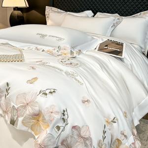 LUOLAI HOME Комплект постельного белья 1.5, 4 предмета, пододеяльник 200x230 см, простыня, цвет Snow White And The Seven Dwarfs