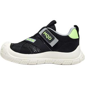 Детские сандалии с низким верхом, нескользящие, износостойкие, дышащие MQD, черный