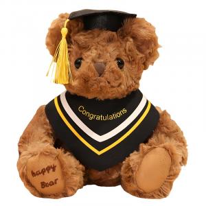 Плюшевая кукла Dr Bear With Hat высотой 20 см Whoops