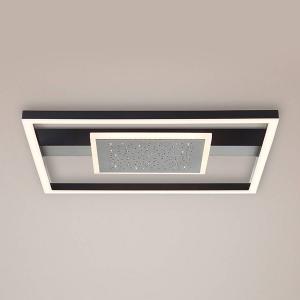 Светодиодный потолочный светильник Brilliant Reno Typ B, железо/пластик - черный - 1 пламя