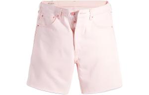 Джинсовые шорты мужские розовые Levis