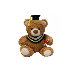 Плюшевая кукла Dr Bear Graduation Bear, высота 25 см Fat Fat Dragon