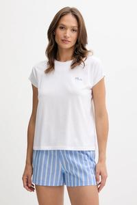 Хлопковая пижама Fila, белый