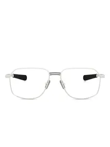 Очки в квадратной оправе Moncler, серебристый
