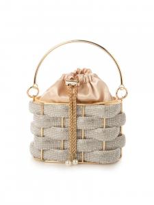 cachecache / металлическая сетчатая овальная сумка