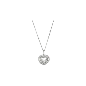Колье Chopard Happy diamonds из белого золота с белыми бриллиантами