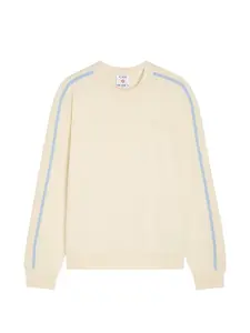 Полосатый свитер Casablanca, бежевый