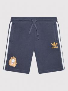 Спортивные шорты стандартного кроя Adidas, синий