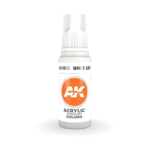 Белый Серый (17 мл), 3rd Gen Acrylic - Blacks, Whites & Greys