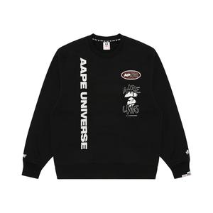 Свитшот с принтом от A Bathing APE Universe Aape, черный