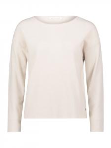 Вязаный свитер с круглым вырезом в цвете Bright Cream Melange BETTY & CO