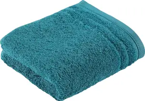 Мыльница Vossen "Vienna Style Supersoft", (3 шт.), мочалки в наборе, супермягкий хлопок 30х30 см (3 шт.), цвет lagoon