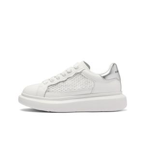 Низкие повседневные кроссовки для женщин BELLE, белый