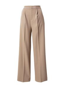 Широкие брюки Copenhagen Muse Wide leg Pleated Pants, серо-коричневый