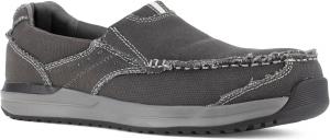Мужские слипоны для работы Rockport Rk2151 Langdon с композитным носком, модель Sd10, Брин, Charcoal