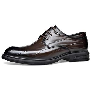 YEDANI Мужские туфли для костюма низкие черно-коричневые, цвет Brown