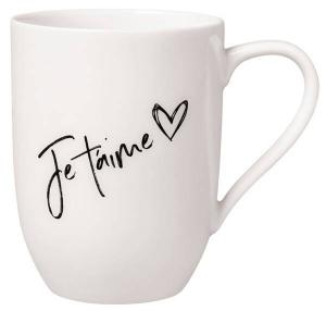 Кружка Villeroy & Boch Liebe Statement, 8x12x8 см, белый